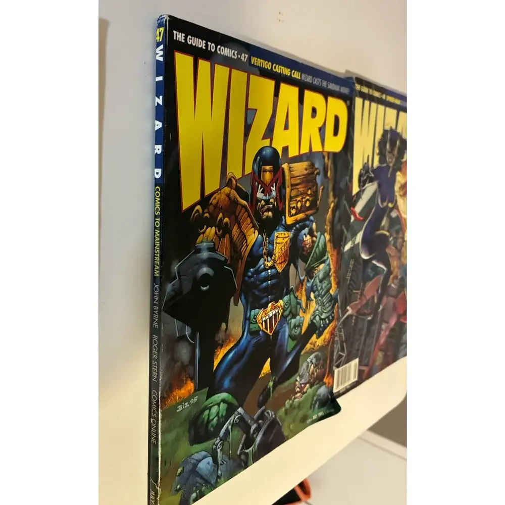 Wizard: The Guide to Comics Lot of 3 #15 ,47 & 48